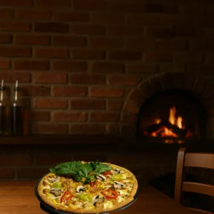 Tavuklu Cheddarlı Pizza